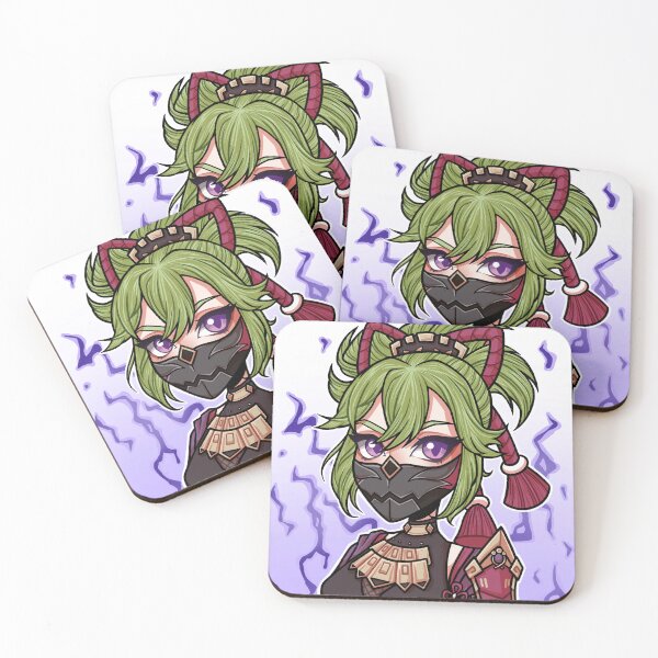 Item preview, Genshin Impact - Kuki Shinobu designed and sold by galaxiiacharlie.