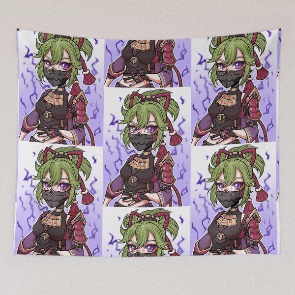 Item preview, Genshin Impact - Kuki Shinobu designed and sold by galaxiiacharlie.