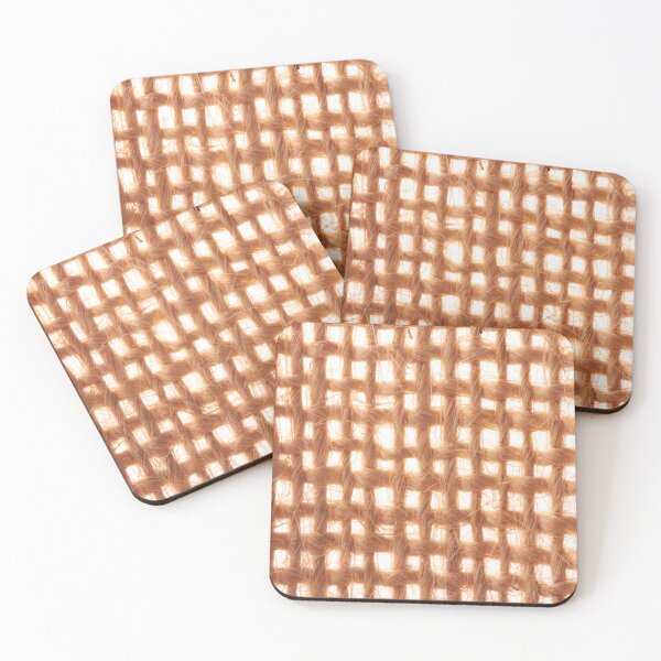 Item preview, White Background Jute Burlap Coir Texture designed and sold by LashCreations.
