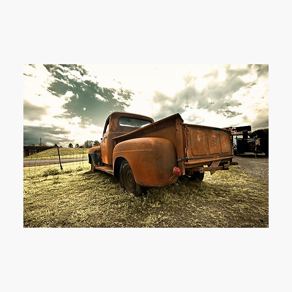 Vista previa del artículo con la obra «Abandonado 1952 Ford F-1 (3)», diseñado y vendido por mal-photography.