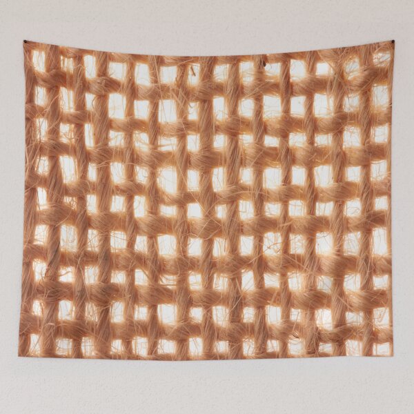 Item preview, White Background Jute Burlap Coir Texture designed and sold by LashCreations.