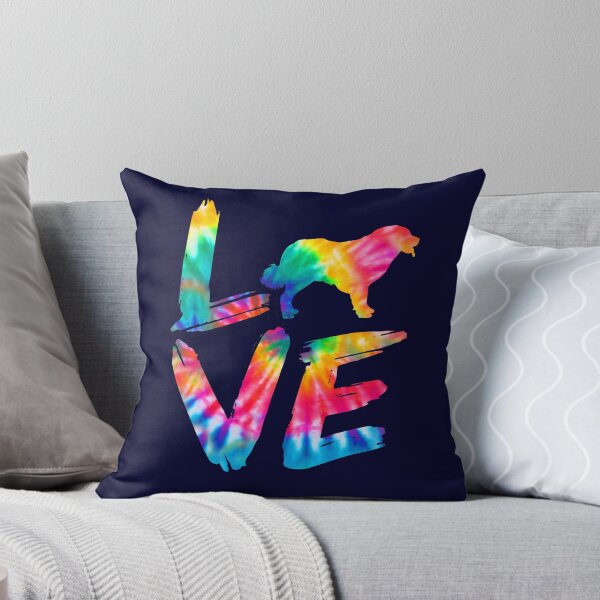 Item preview, Leonberger Dog Love Tie Dye Design designed and sold by rafaeltto.