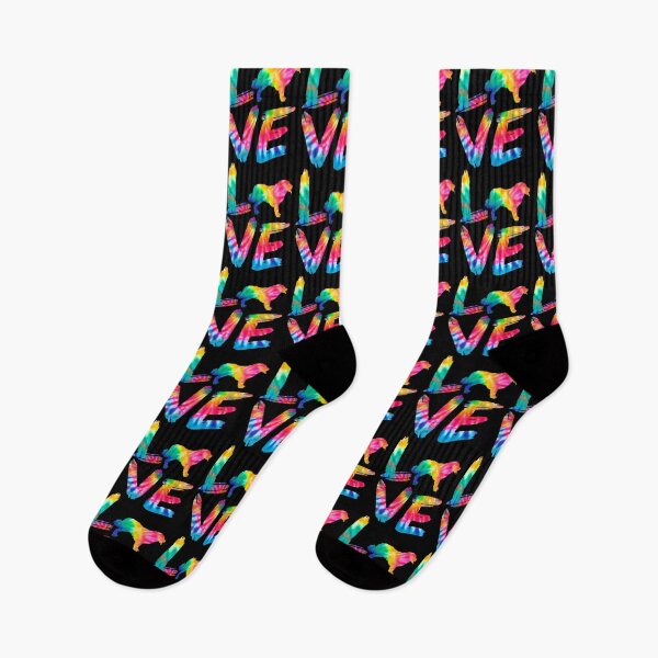 Item preview, Leonberger Dog Love Tie Dye Design designed and sold by rafaeltto.