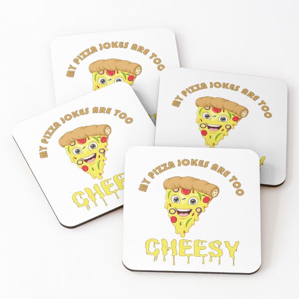 Item preview, MY PIZZA JOKES ARE TOO CHEESY designed and sold by adeleqo.