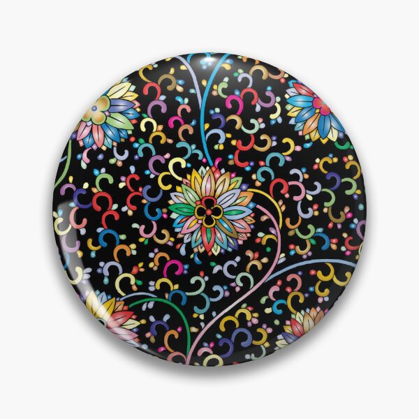 Item preview, Vintage Floral Design 8 Prismatic designed and sold by JustCoolShop.