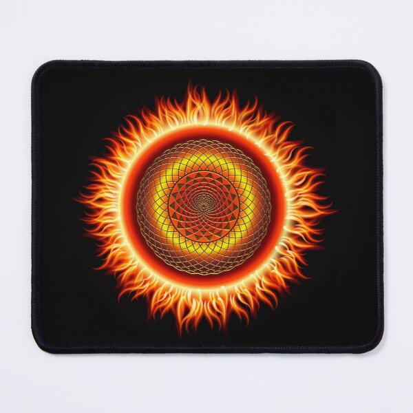 Item preview, Feuerblume - Blume des Lebens designed and sold by harietteh.