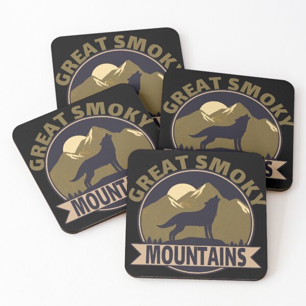 Item preview, Wolf in the great smoky mountains designed and sold by Roam66.