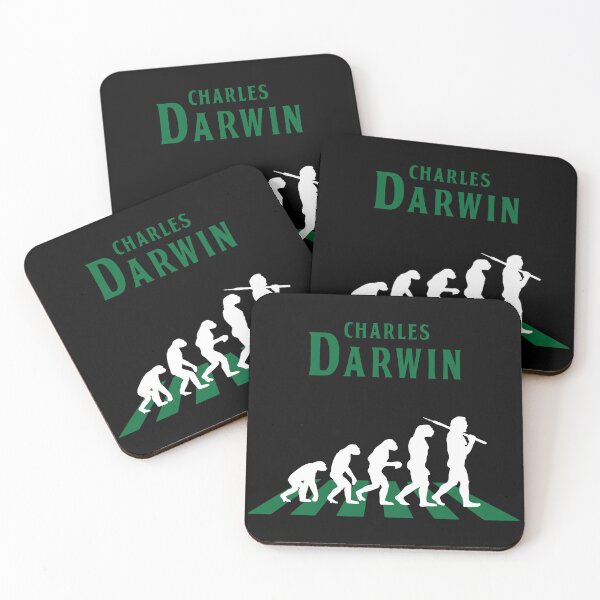 Item preview, Charles Darwin Evolution Beatles Parody designed and sold by Cavemen.