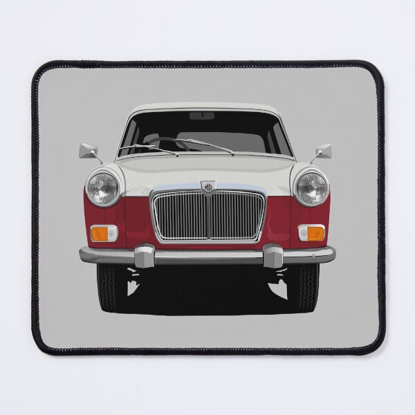 Item preview, MG Magnette Mk3 or Mk4 in duotone white-red designed and sold by knappidesign.