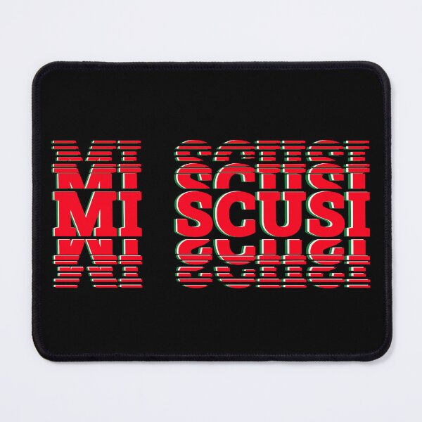 Item preview, Mi Scusi - Italian Stacked Text designed and sold by molamode.