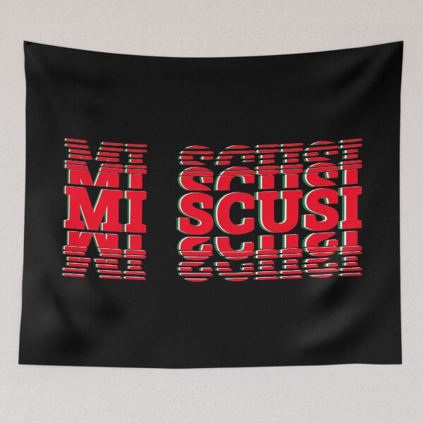 Item preview, Mi Scusi - Italian Stacked Text designed and sold by molamode.