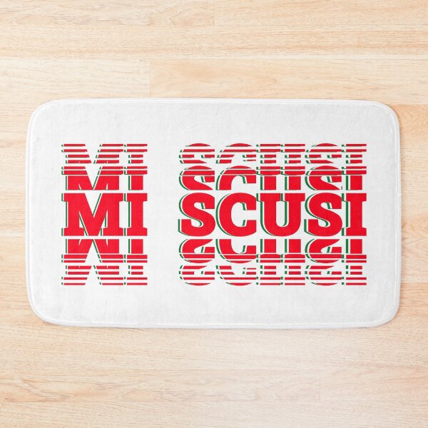 Item preview, Mi Scusi - Italian Stacked Text designed and sold by molamode.