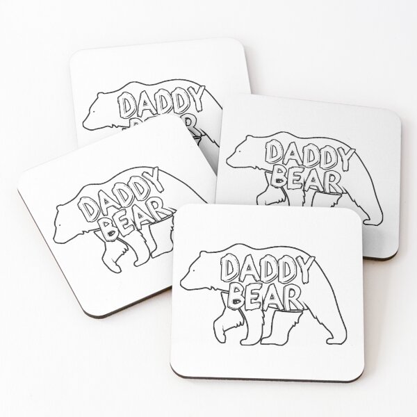 Item preview, father's day gift daddy bear designed and sold by Toonify4U.