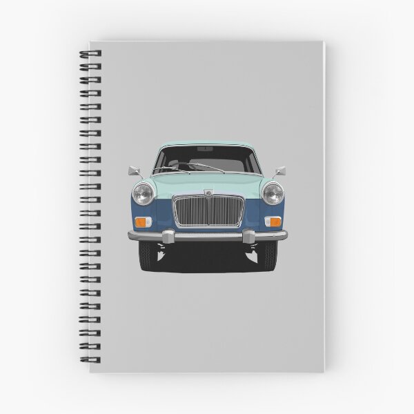 Item preview, MG Magnette Mk3 or Mk4 in duotone blue - reef blue designed and sold by knappidesign.
