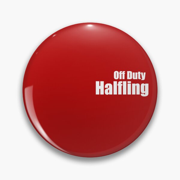 Item preview, Off Duty Halfling designed and sold by Geek Native .