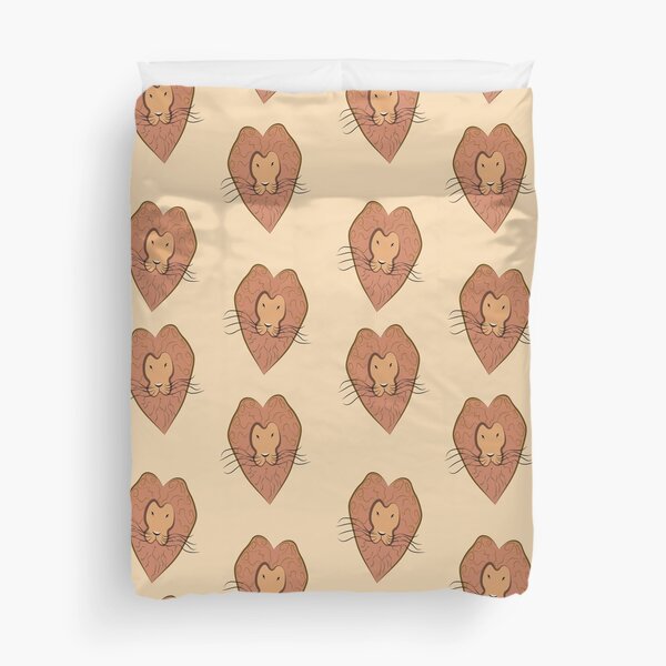 Love Lions Duvet Cover