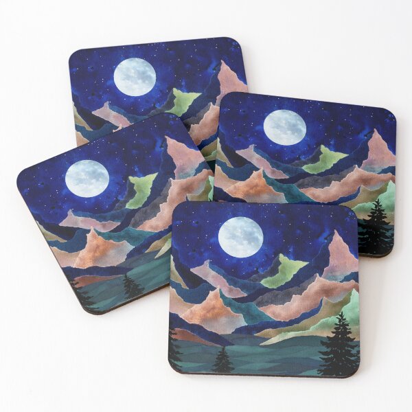 Item preview, In the midlle of the night designed and sold by symmetreeart.
