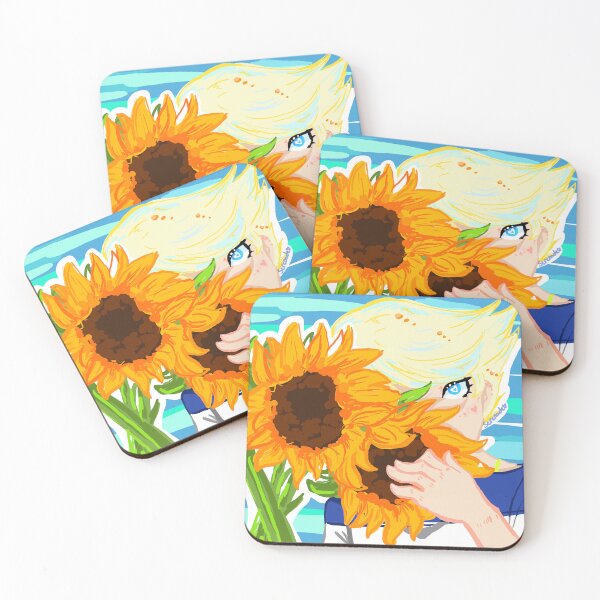 Item preview, Teddie w/ sunflowers designed and sold by kiss-my-arte.
