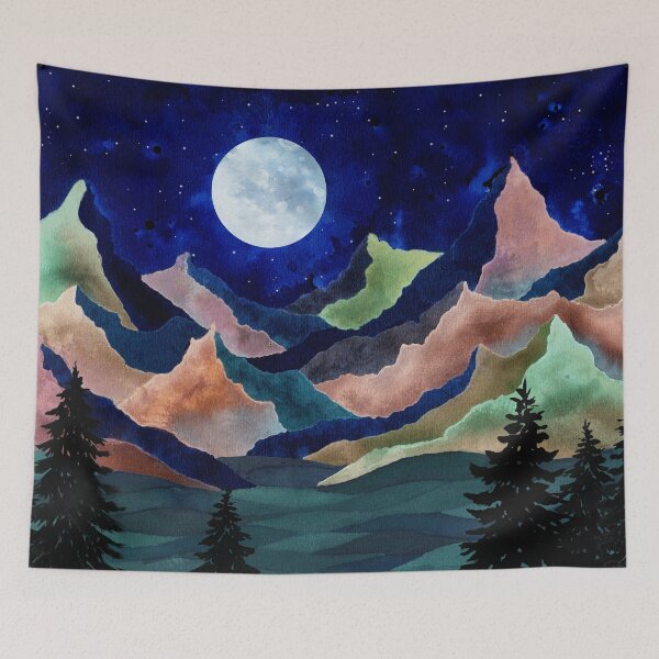 Item preview, In the midlle of the night designed and sold by symmetreeart.
