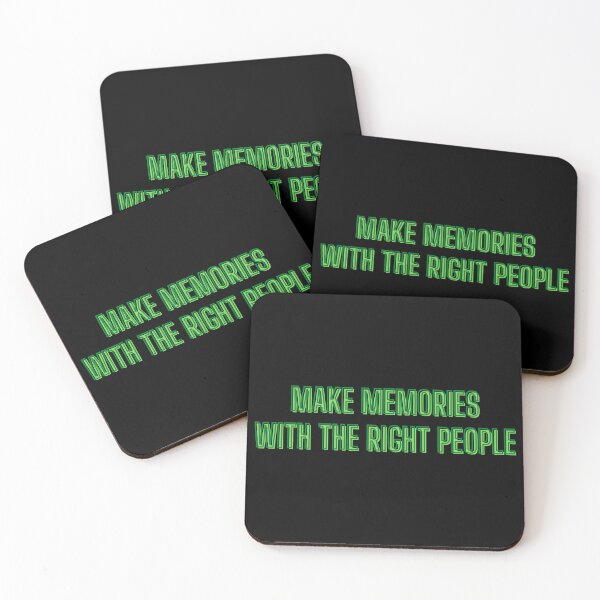 Item preview, make memories with the right people - motivation quotes designed and sold by kozetin.