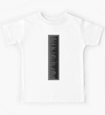 Library Sign - Dewey Decimal System by Tens - Black Kids Tee