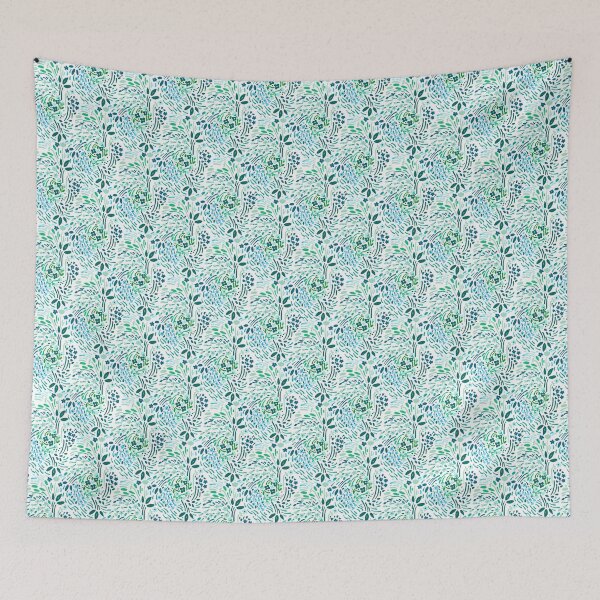 Item preview, Floral ditsy daisy seamless pattern in millefleurs and liberty style. designed and sold by Olga Matskevich.