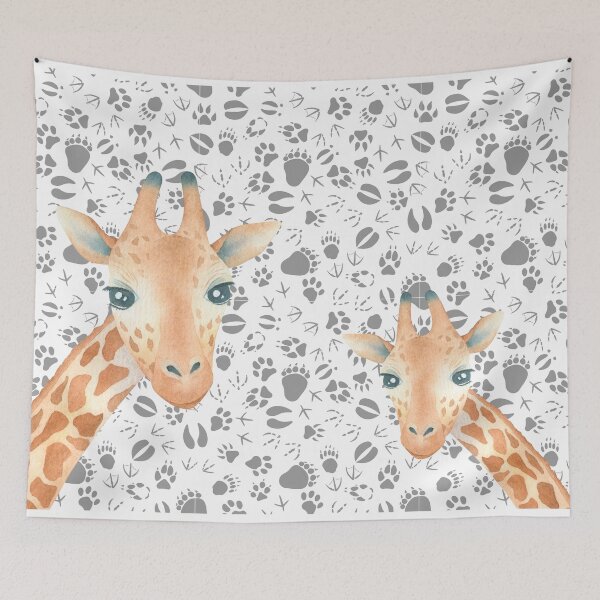 Item preview, Watercolor Giraffe designed and sold by MerWishes.