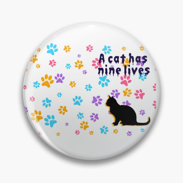 Item preview, A cat has nine lives designed and sold by bakerelassioui.
