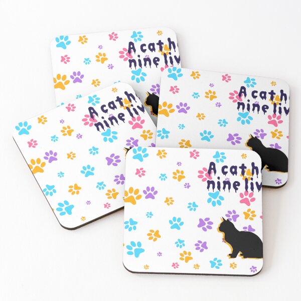 Item preview, A cat has nine lives designed and sold by bakerelassioui.