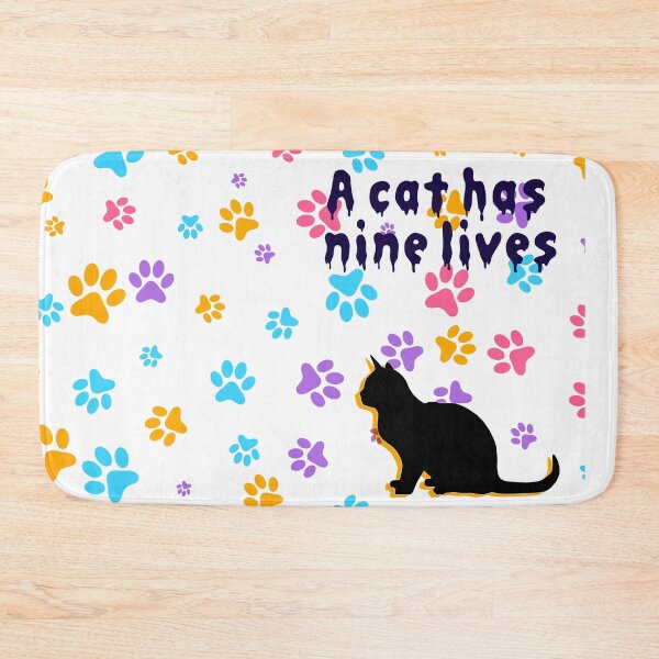 Item preview, A cat has nine lives designed and sold by bakerelassioui.