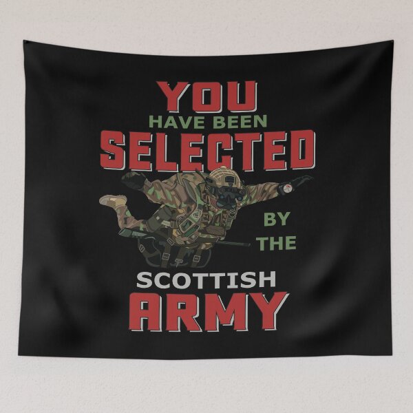 Item preview, Scottish Army Paratrooper #2177 designed and sold by Rare-Militia.