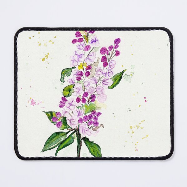 Item preview, A lilac branch with flowers and buds designed and sold by Cacatuart.