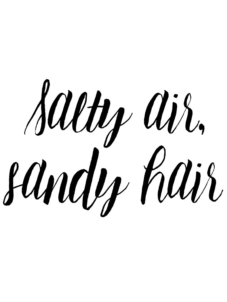 Salty Air, Sandy Hair by mirunasfia