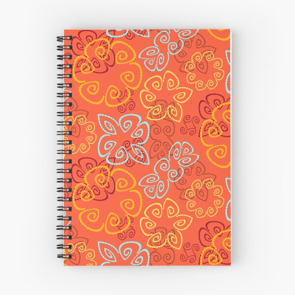 Item preview, Sunspot 3 on Sweet Orange Half-drop Repeat 5748 designed and sold by Art in My Loft.