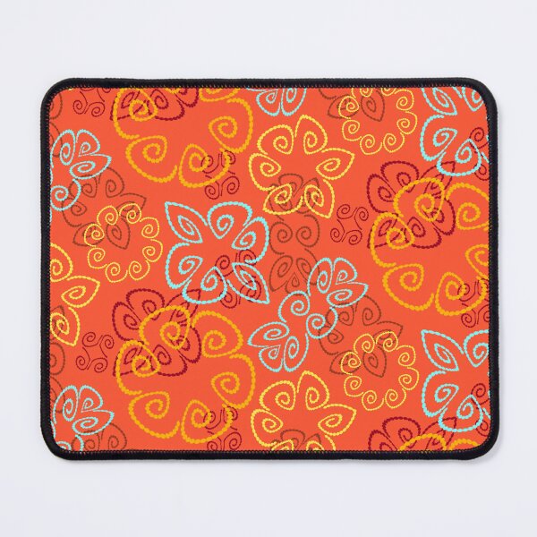 Item preview, Sunspot 3 on Sweet Orange Half-drop Repeat 5748 designed and sold by Art in My Loft.