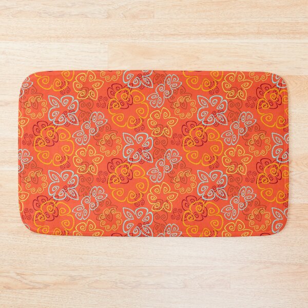 Item preview, Sunspot 3 on Sweet Orange Half-drop Repeat 5748 designed and sold by Art in My Loft.