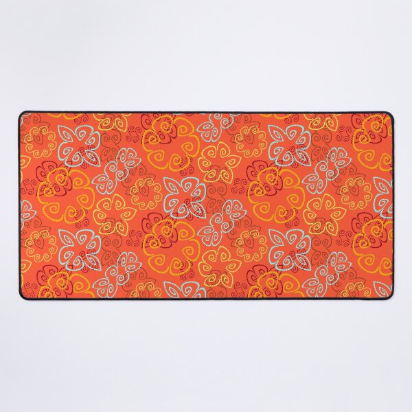 Item preview, Sunspot 3 on Sweet Orange Half-drop Repeat 5748 designed and sold by Art in My Loft.