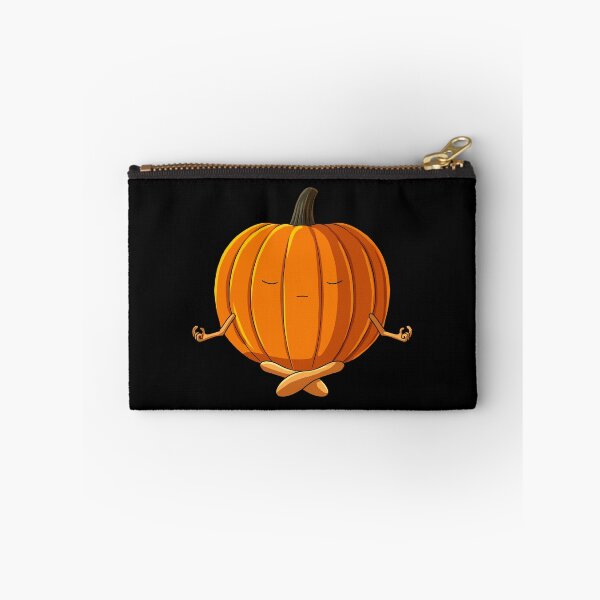 Item preview, Funny Halloween Yoga Vegetable Meditating Pumpkin designed and sold by UpYourSelf.