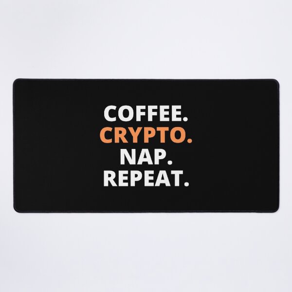 Item preview, Coffee Crypto Nap Repeat designed and sold by GraphitePen.