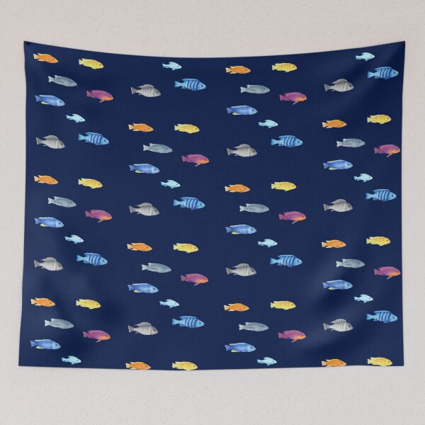Item preview, fish 09 cichlids malawi lake designed and sold by dai-dai.
