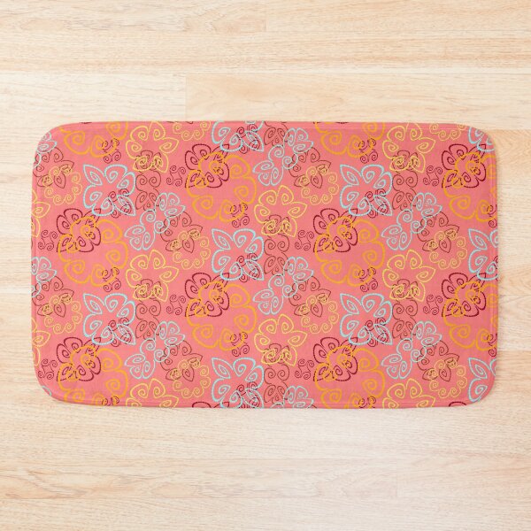 Item preview, Sunspot 3 on Blush Pink Half-drop Repeat 5748 designed and sold by Art in My Loft.