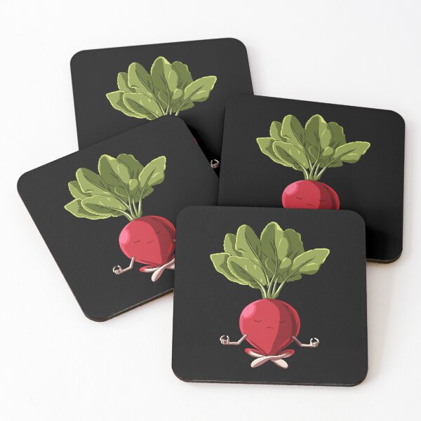 Item preview, Funny Yoga Vegetable Meditating Radish designed and sold by UpYourSelf.