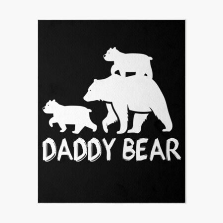 Papa Bear Costume Gifts Art Board Print for Sale by MotorLykan9k