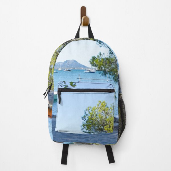 Item preview, Pollensa Bay From The Shade designed and sold by GG WALL ART.