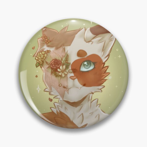 Item preview, Brightheart Warrior Cats & Flowers designed and sold by ghostgraffitii.