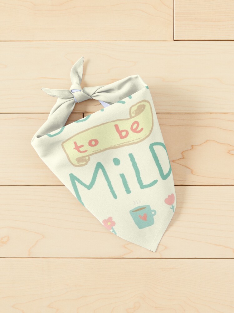 Alternate view of Mild Thing Pet Bandana