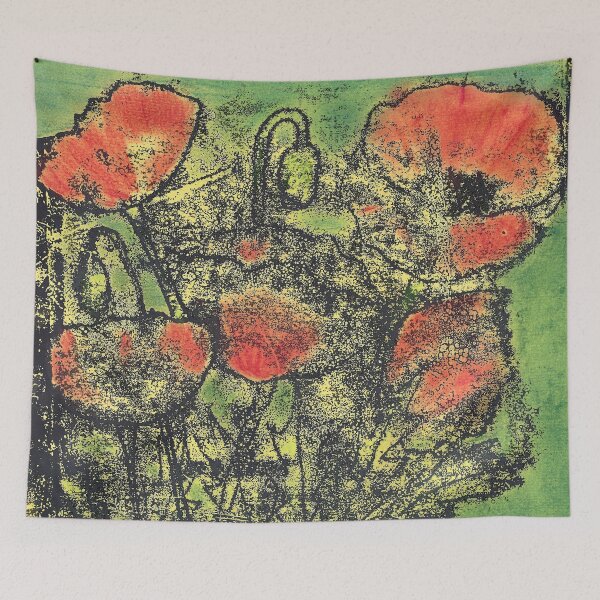 Item preview, Paint and Ink Poppies designed and sold by Jan Palmer.