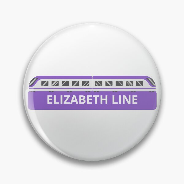 Item preview, Elizabeth Line Purple Train designed and sold by LoloTrends.