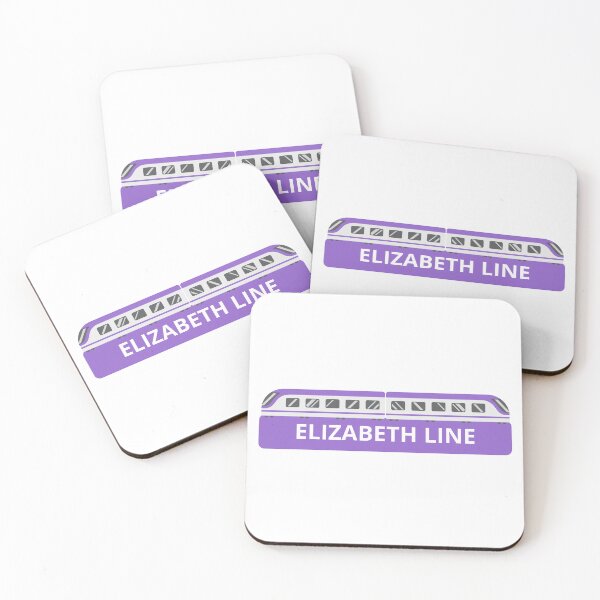 Item preview, Elizabeth Line Purple Train designed and sold by LoloTrends.