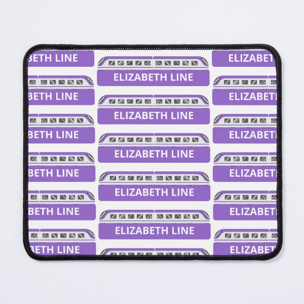 Item preview, Elizabeth Line Tren Púrpura designed and sold by LoloTrends.